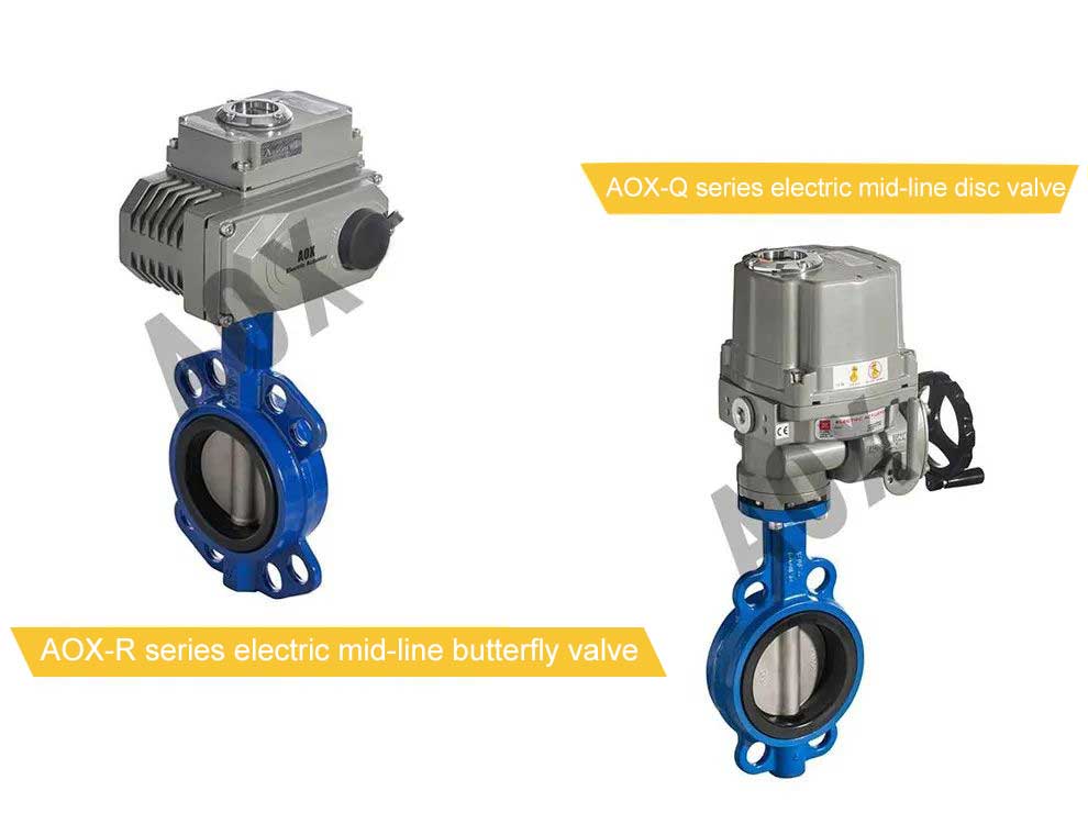 Дроссельная заслонка AOX-Electric осевой линии